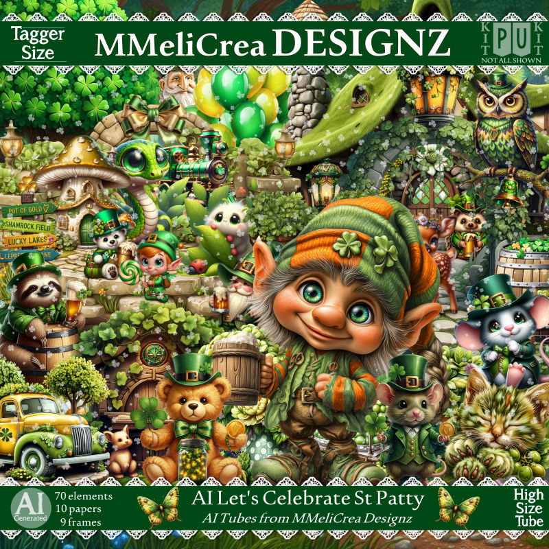 (image for) AI PU - Let's Celebrate St Patty (PU/TS/PNG)